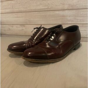 Brown men’s dress shoe